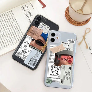 Couple Photo Tag iPhone 12/13 Case Gift For Lover