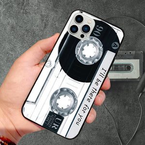 Retro Cassette Tape Personalized Phone Case Mixtape iPhone Case